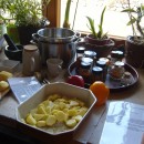 Ayurvedische Bratkartoffeln entstehen