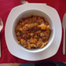 Trockenobst-Chutney mit frischen Birnen