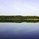Spiegelglatter Labussee