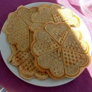 Feine Kichererbsen-Waffeln
